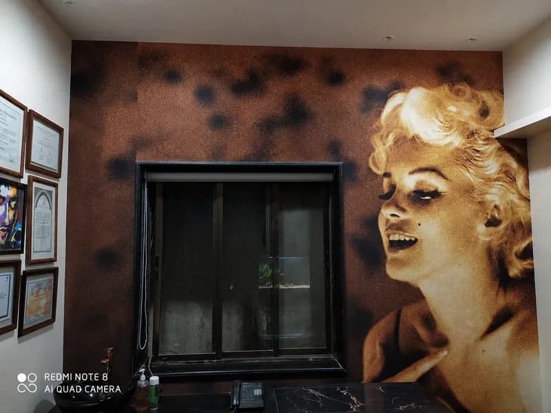 Before AC service — dirty condenser coils
